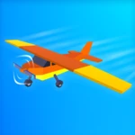 crash landing 3d android application logo